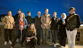 In kleiner Gruppe um die Alster– die Freundinnen und Freunde kamen in Bewegung.